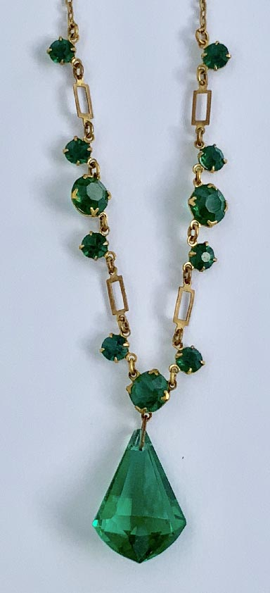 circa 1930's art deco necklace